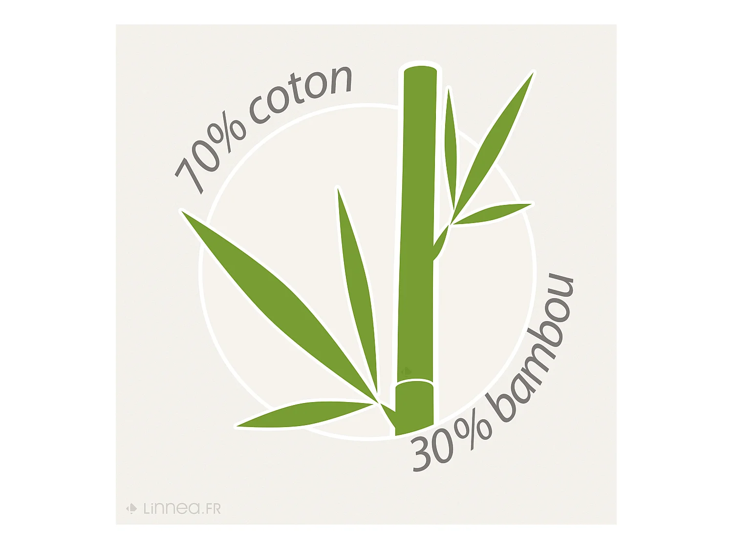 Drap de bain 100x150 cm BAMBOO LINE vert