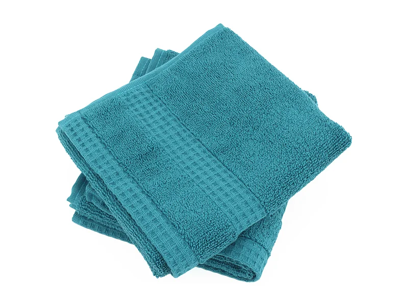 Lot de 2 serviettes invité 33x50 cm NATURAL canard