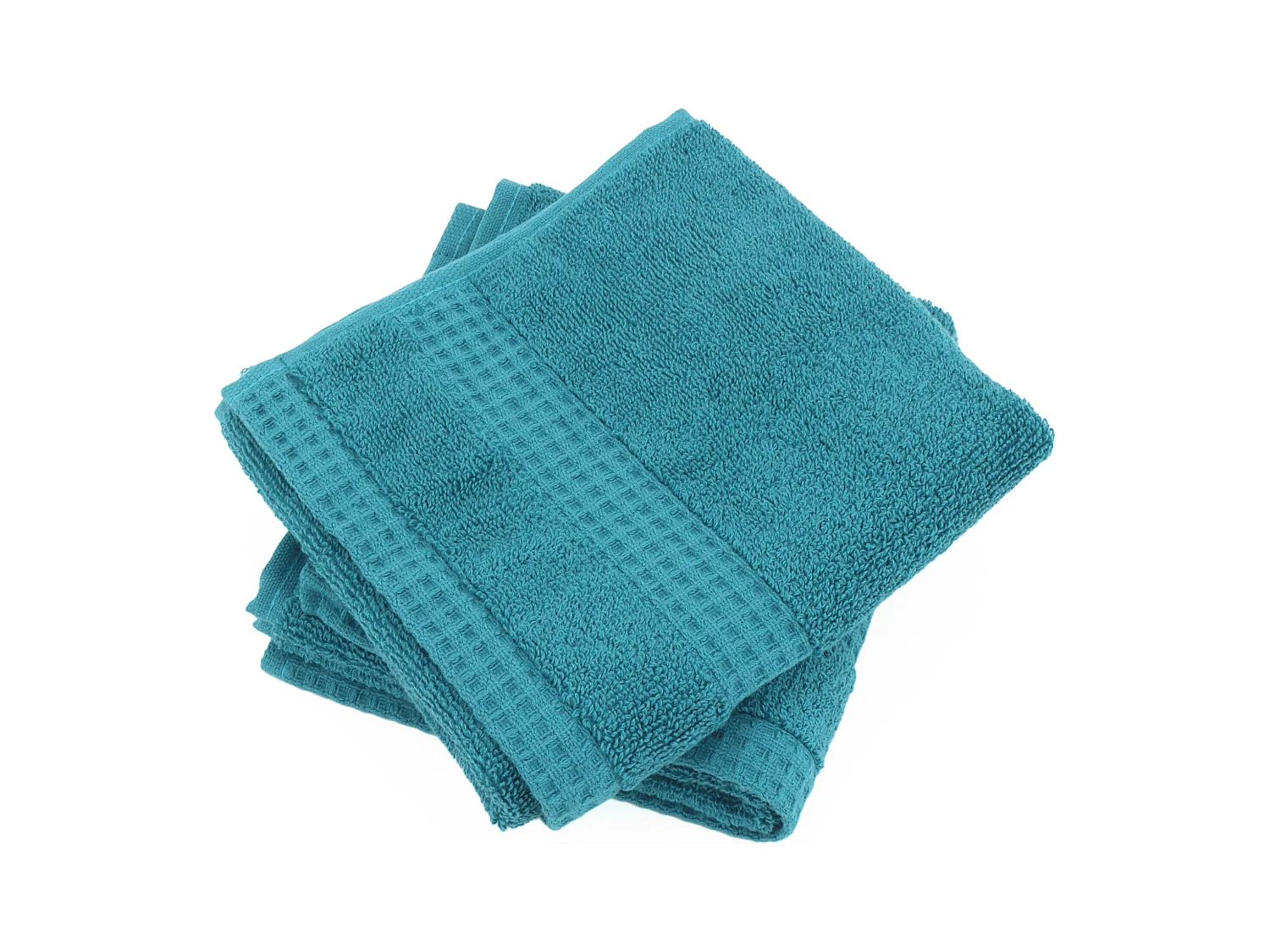 Lot de 2 serviettes invité 33x50 cm NATURAL canard