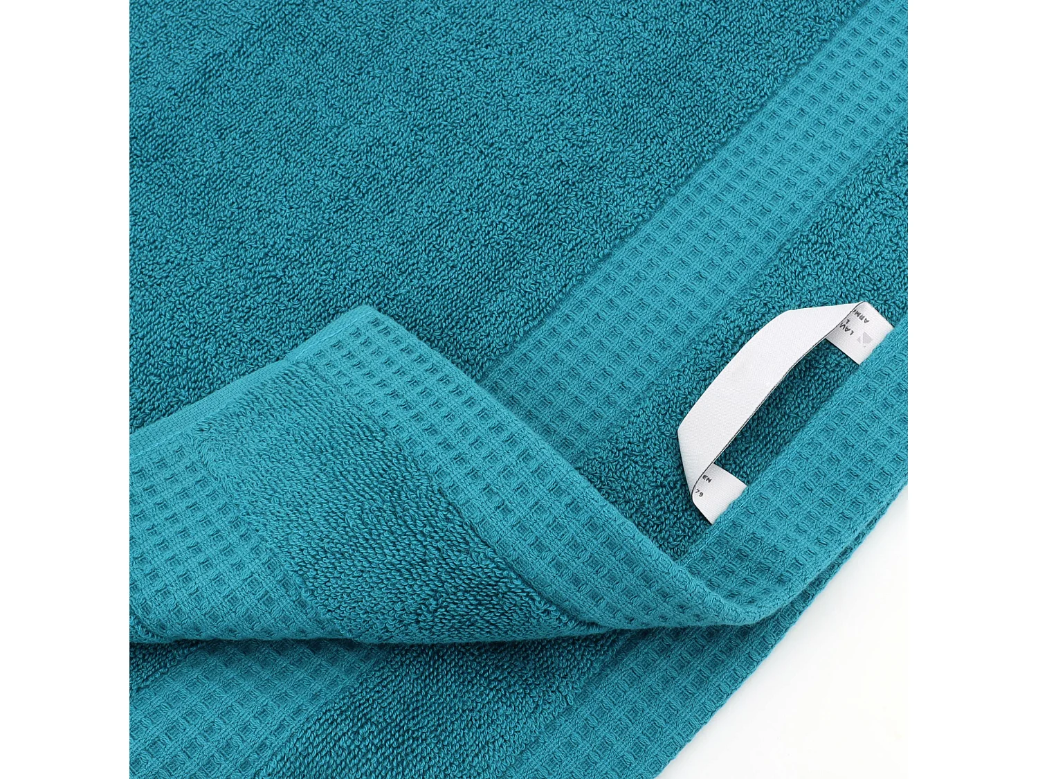 Lot de 2 serviettes invité 33x50 cm NATURAL canard