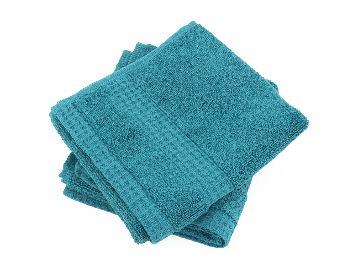 Lot de 2 serviettes invité 33x50 cm NATURAL canard