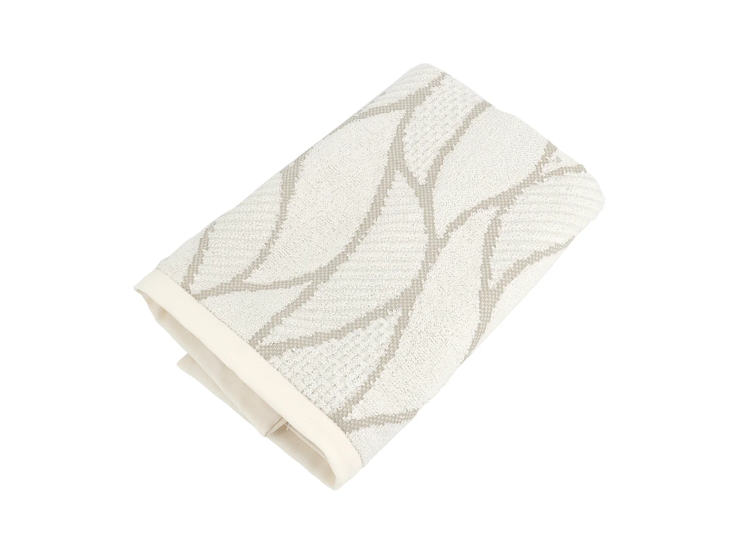 Serviette de toilette 50x100 cm BAMBOO LINE beige