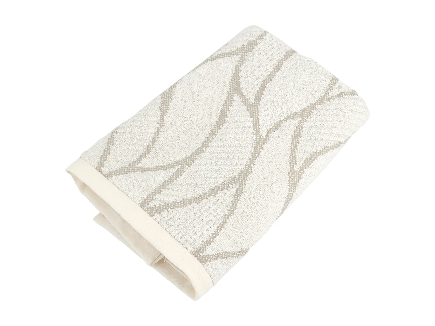 Serviette de toilette 50x100 cm BAMBOO LINE beige