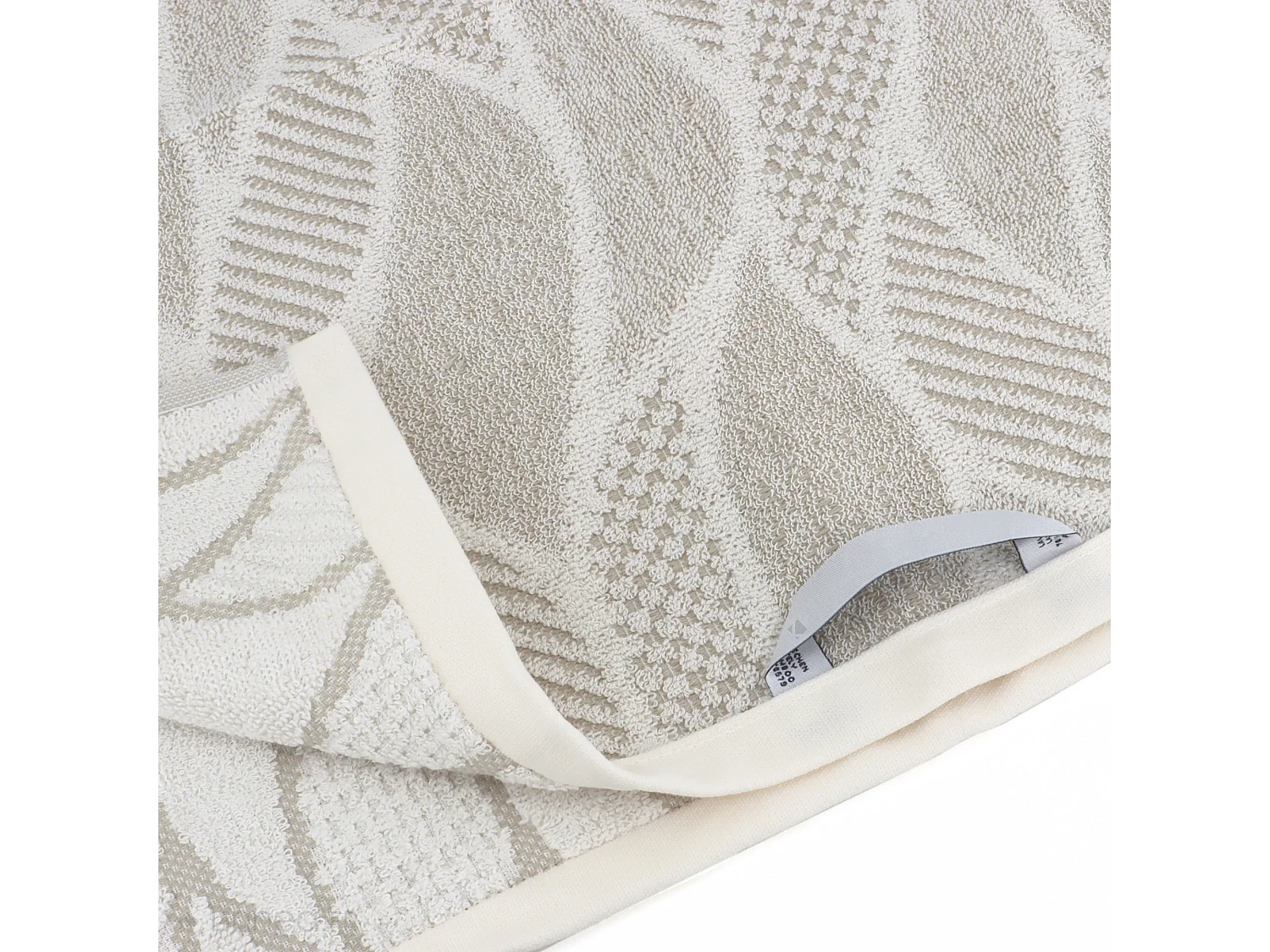 Serviette de toilette 50x100 cm BAMBOO LINE beige