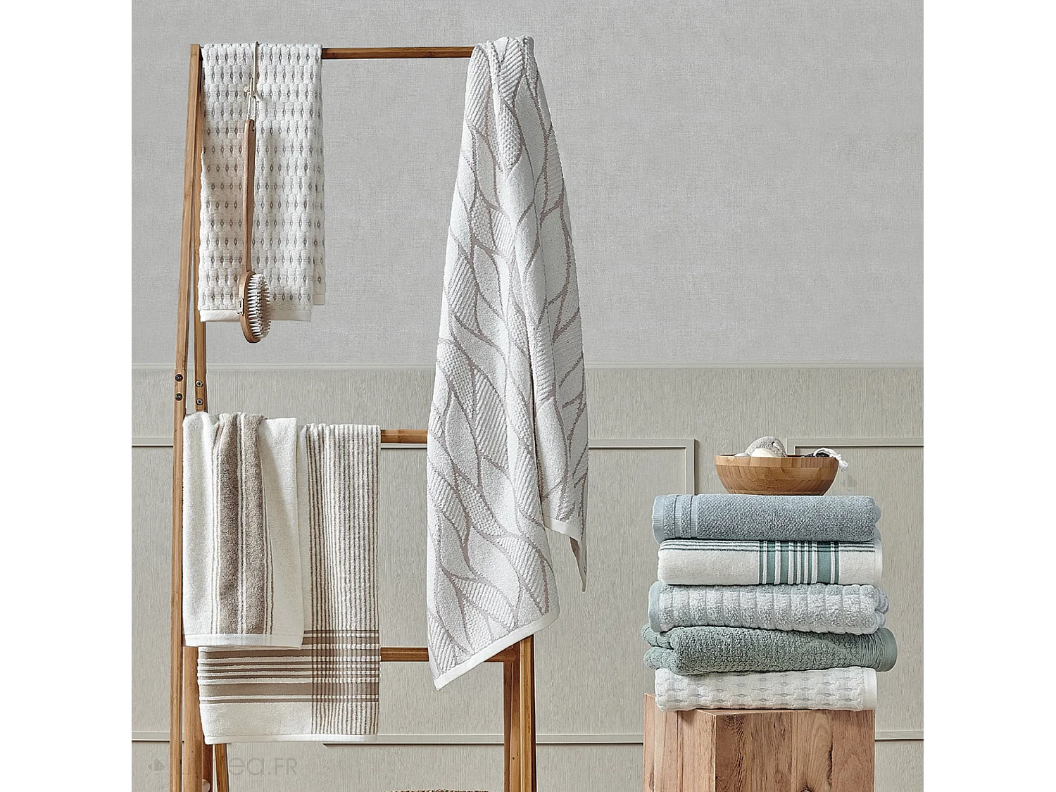 Drap de douche 70x140 cm BAMBOO UNIDO beige