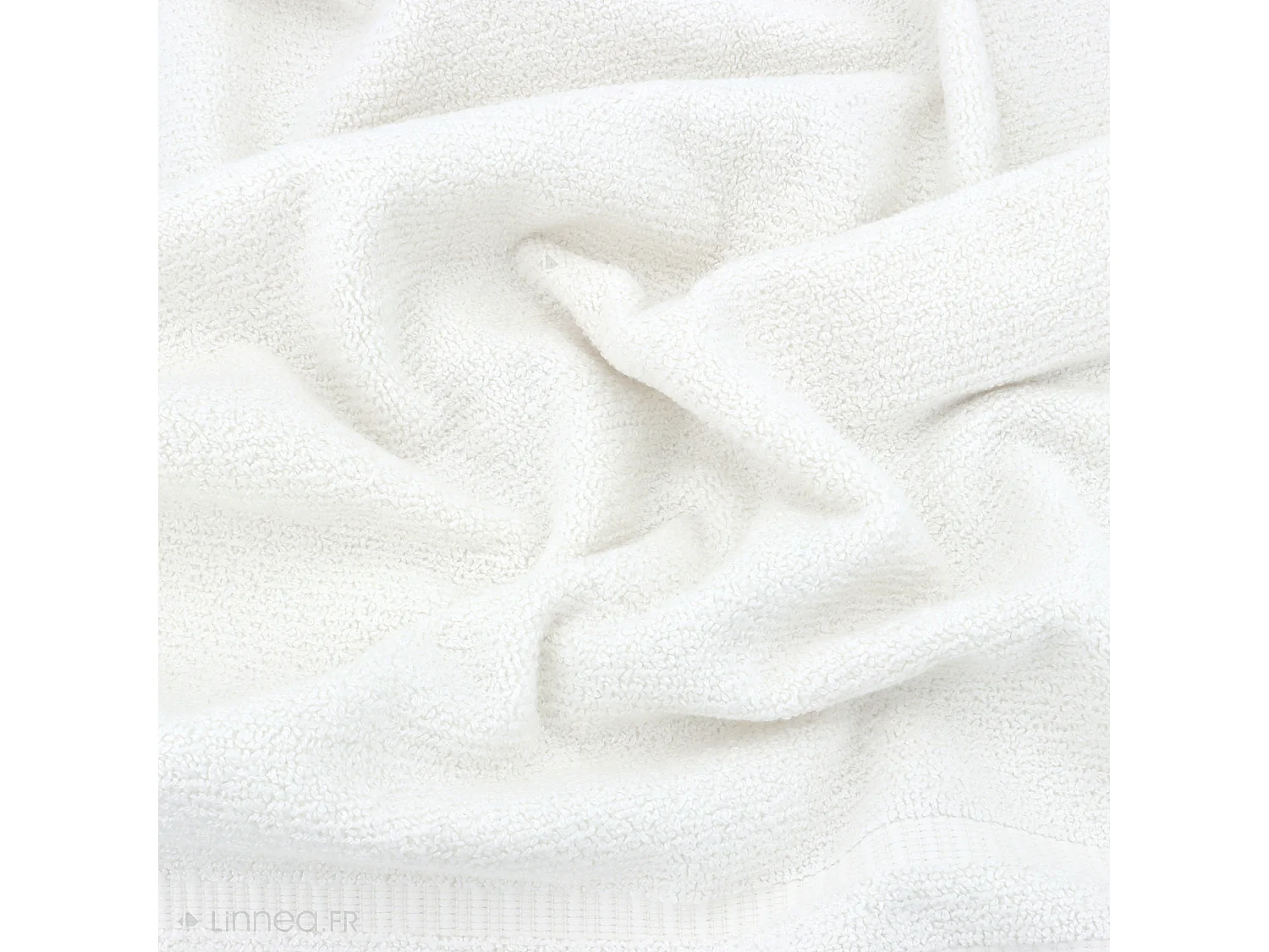 Lot de 2 serviettes invité 33x50 cm BAMBOO UNIDO beige