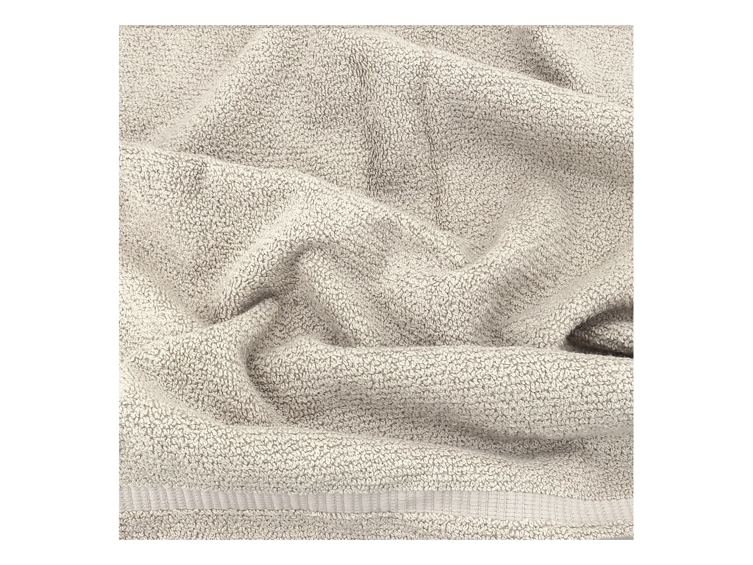 Lot de 2 serviettes invité 33x50 cm BAMBOO UNIDO marron