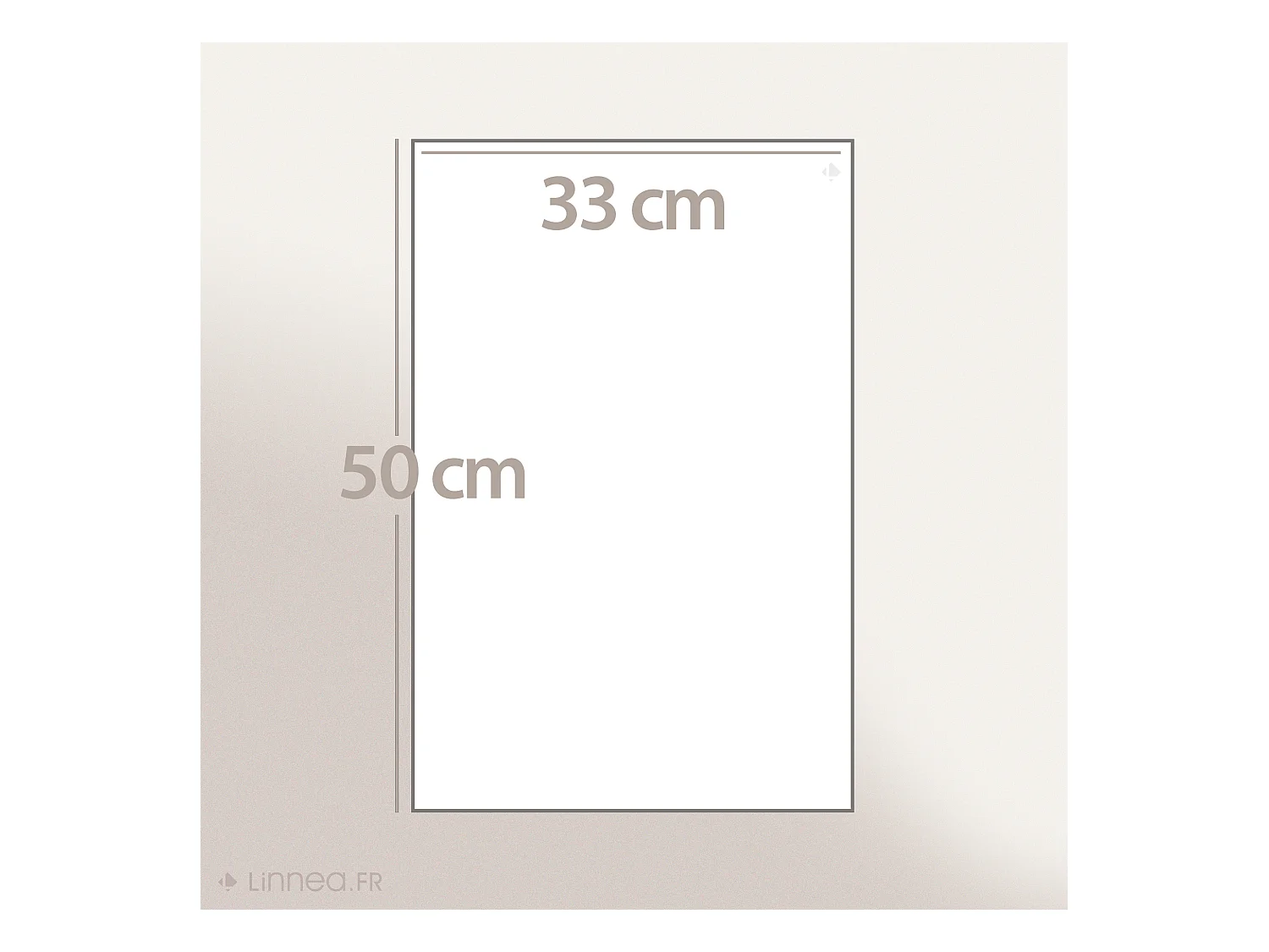 Lot de 2 serviettes invité 33x50 cm BAMBOO UNIDO marron