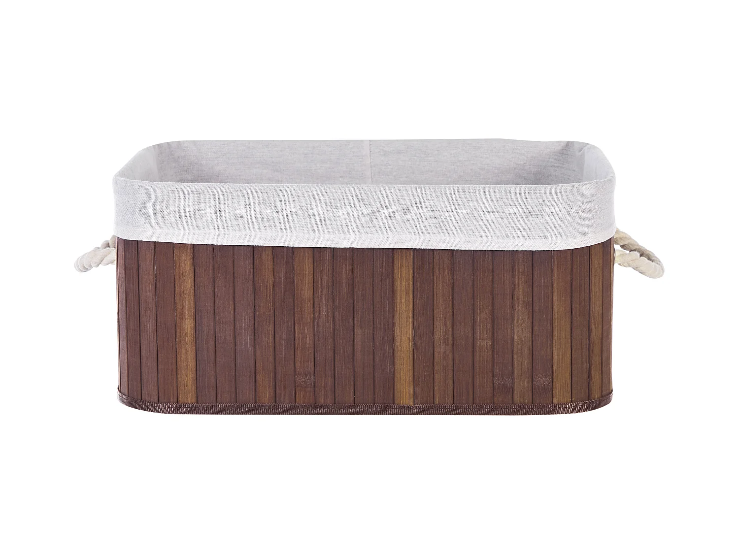 Set van 5 manden TALPE Bamboehout Donkerbruin