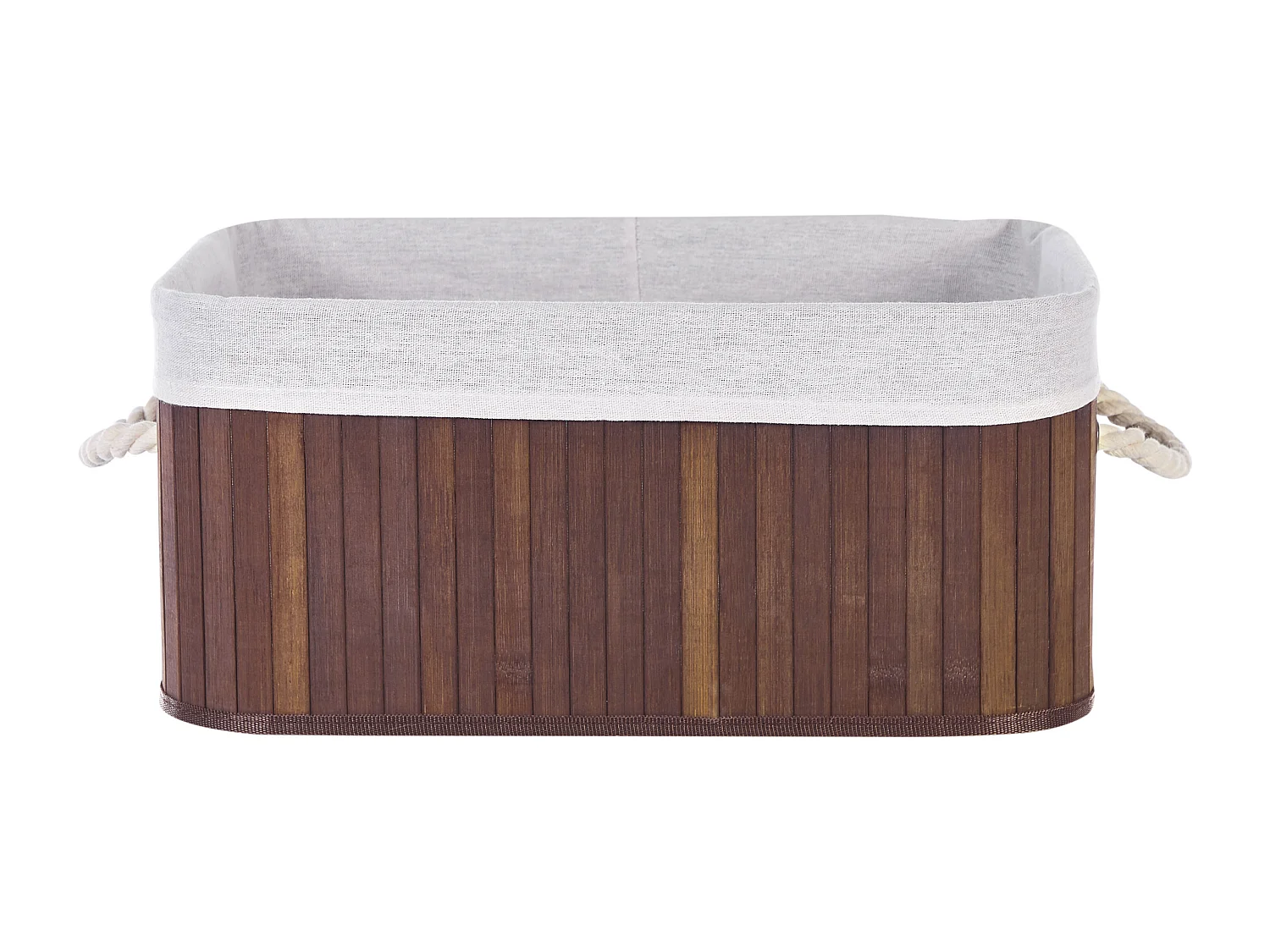 Set van 5 manden TALPE Bamboehout Donkerbruin