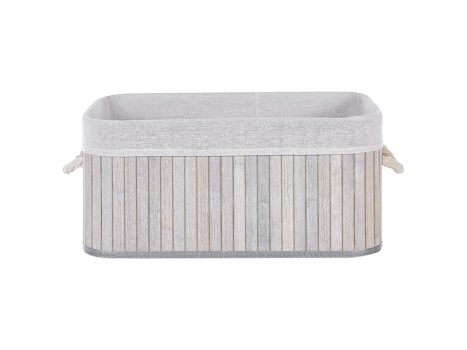 Set of 5 Baskets TALPE Bamboo Grey