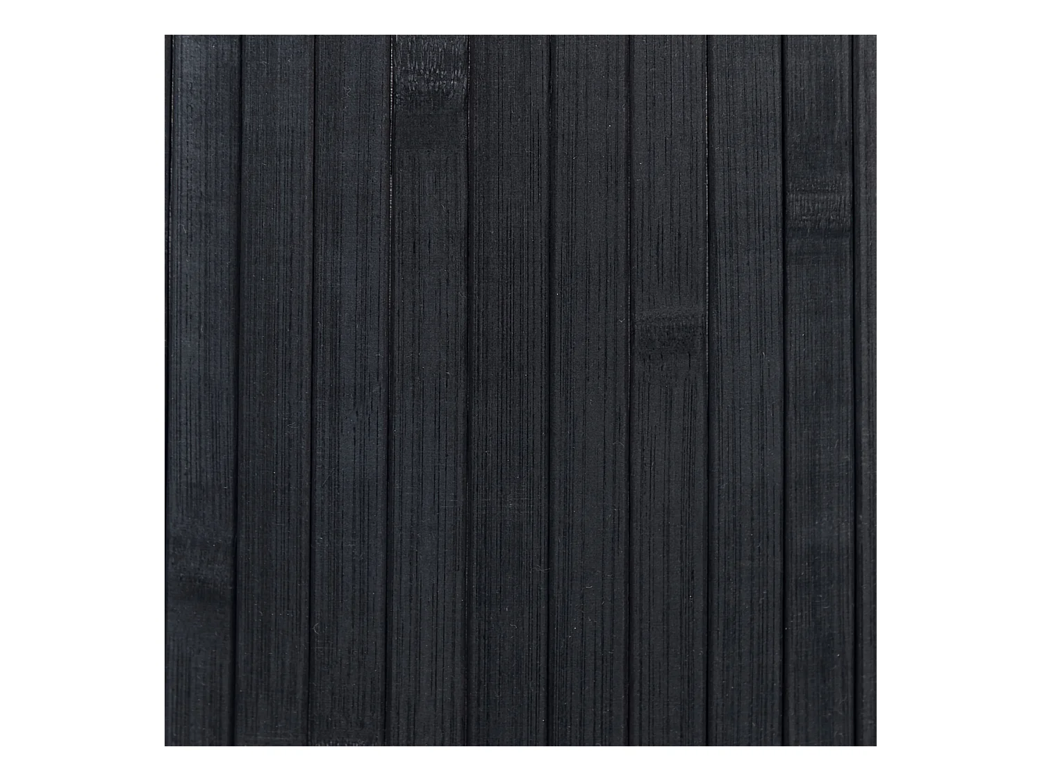 Kosz bambusowy z pokrywą Czarny SANNAR