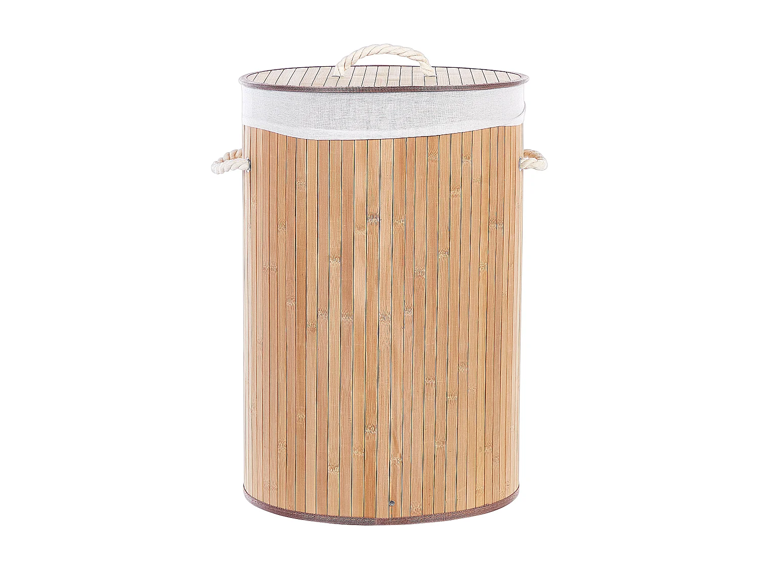 Panier SANNAR Bambou Marron clair 75 L