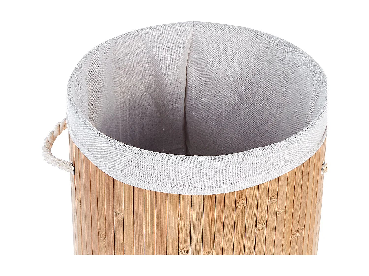 Panier SANNAR Bambou Marron clair 75 L