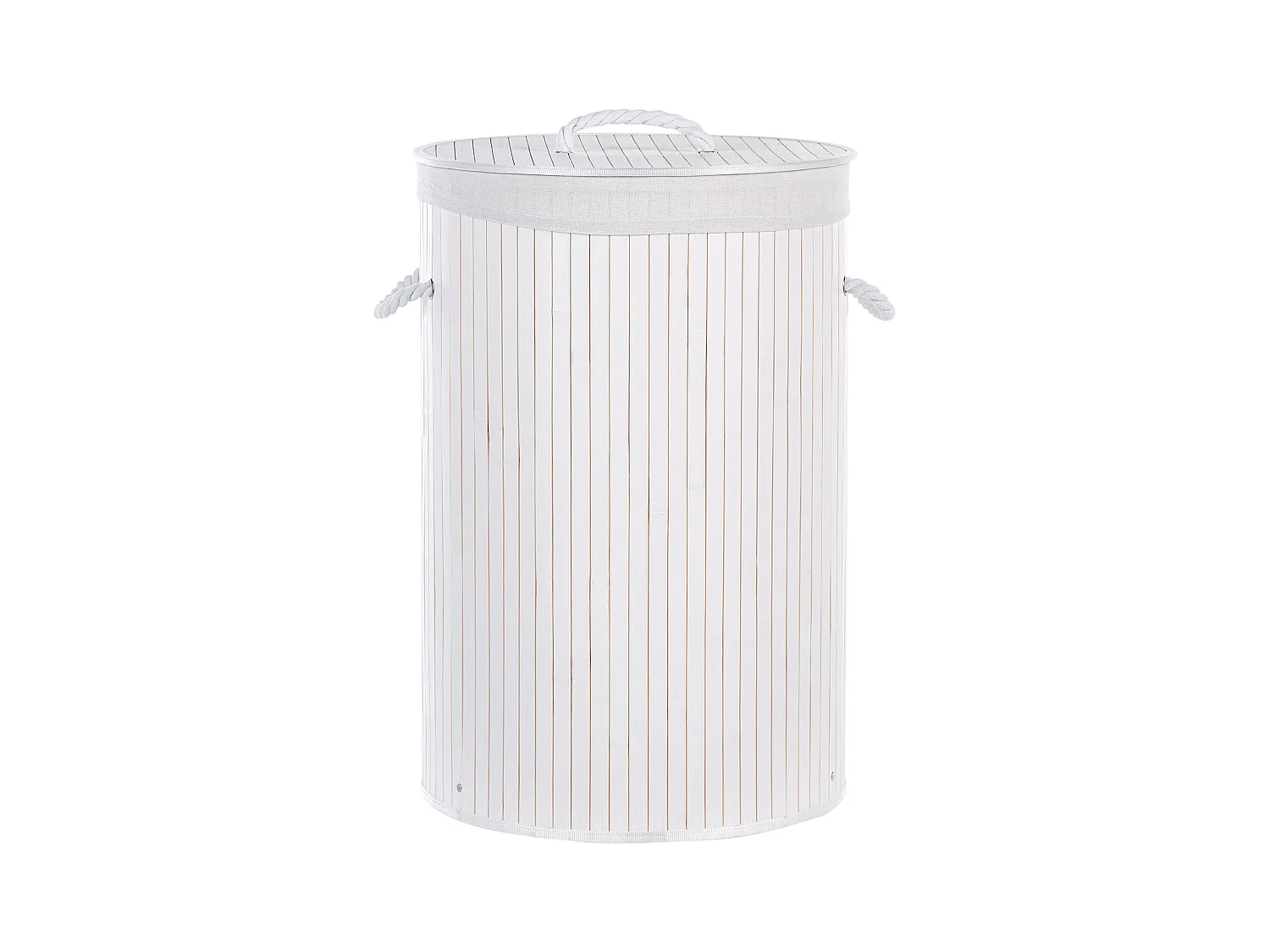 Panier SANNAR Bambou Blanc 75 L