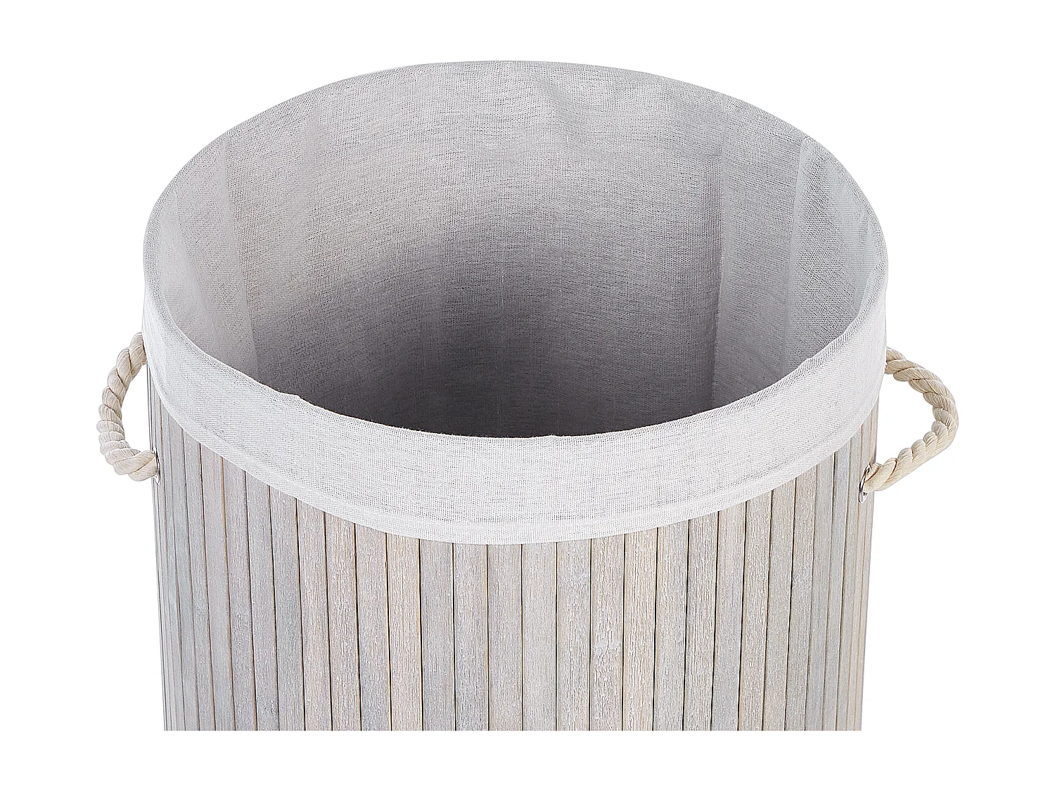 Panier SANNAR Bambou Gris 75 L