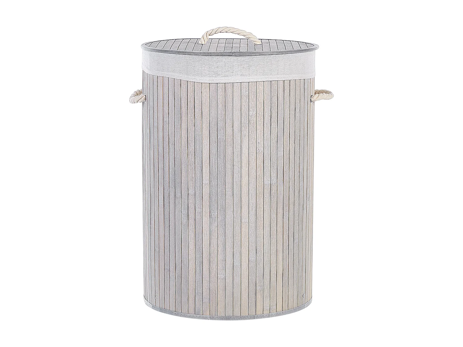 Panier SANNAR Bambou Gris 75 L