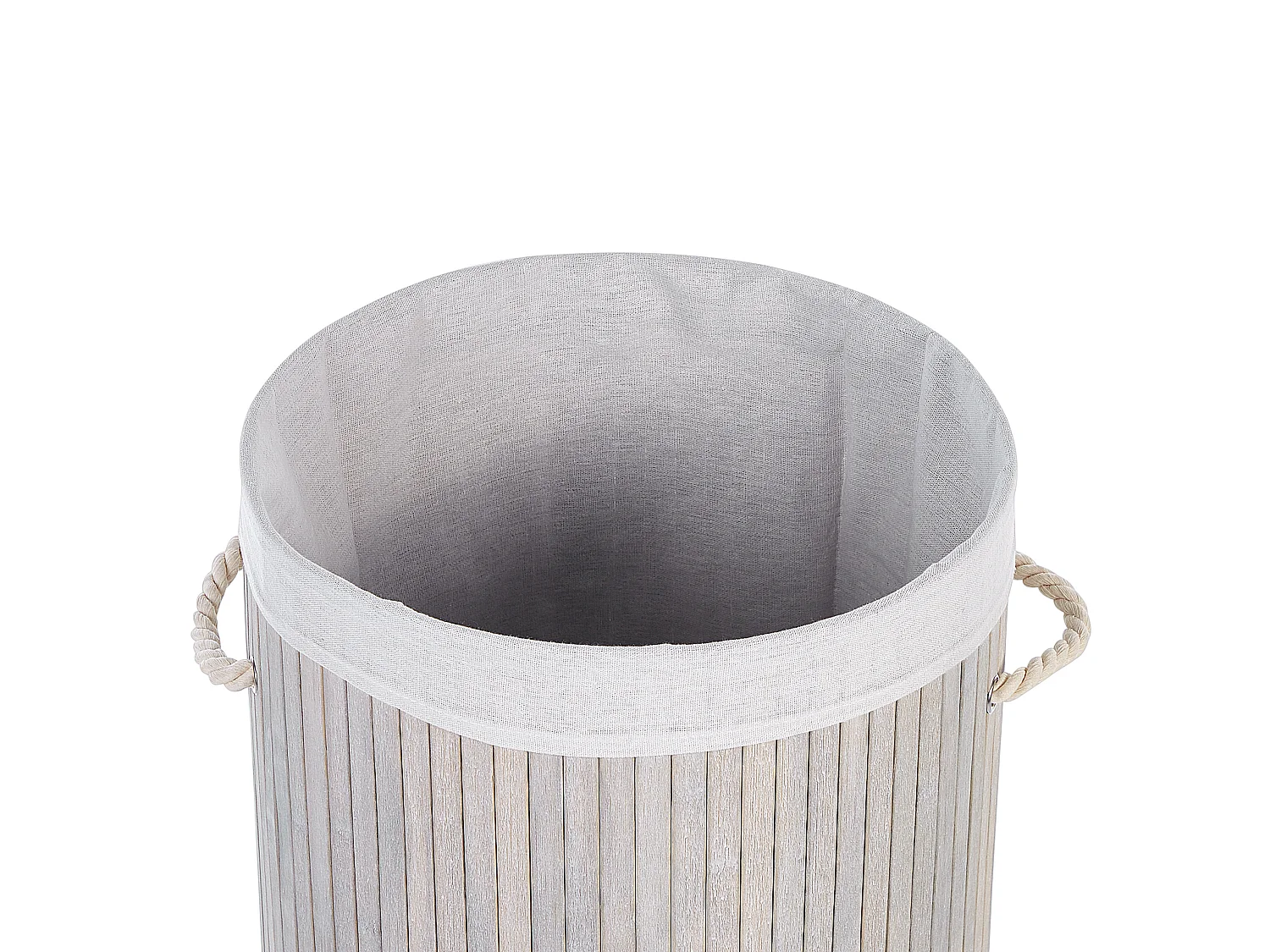 Panier SANNAR Bambou Gris 75 L