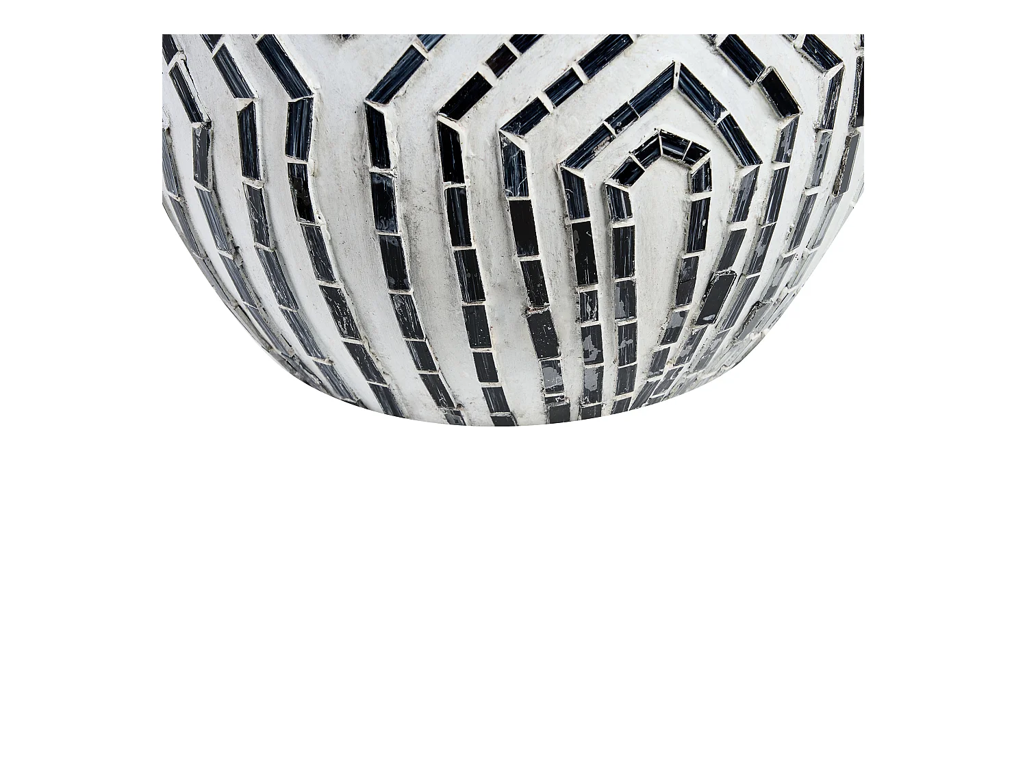 Decovaas OMBILIN Keramiek 50 cm Wit