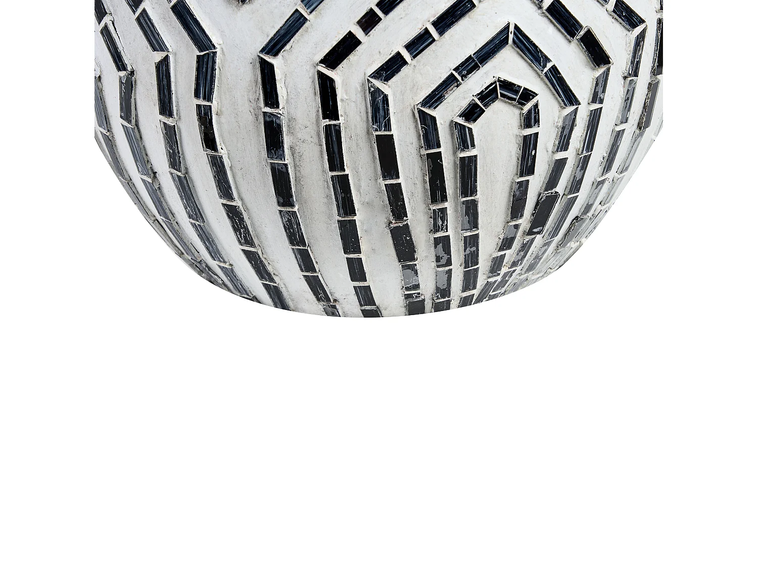 Decovaas OMBILIN Keramiek 50 cm Wit