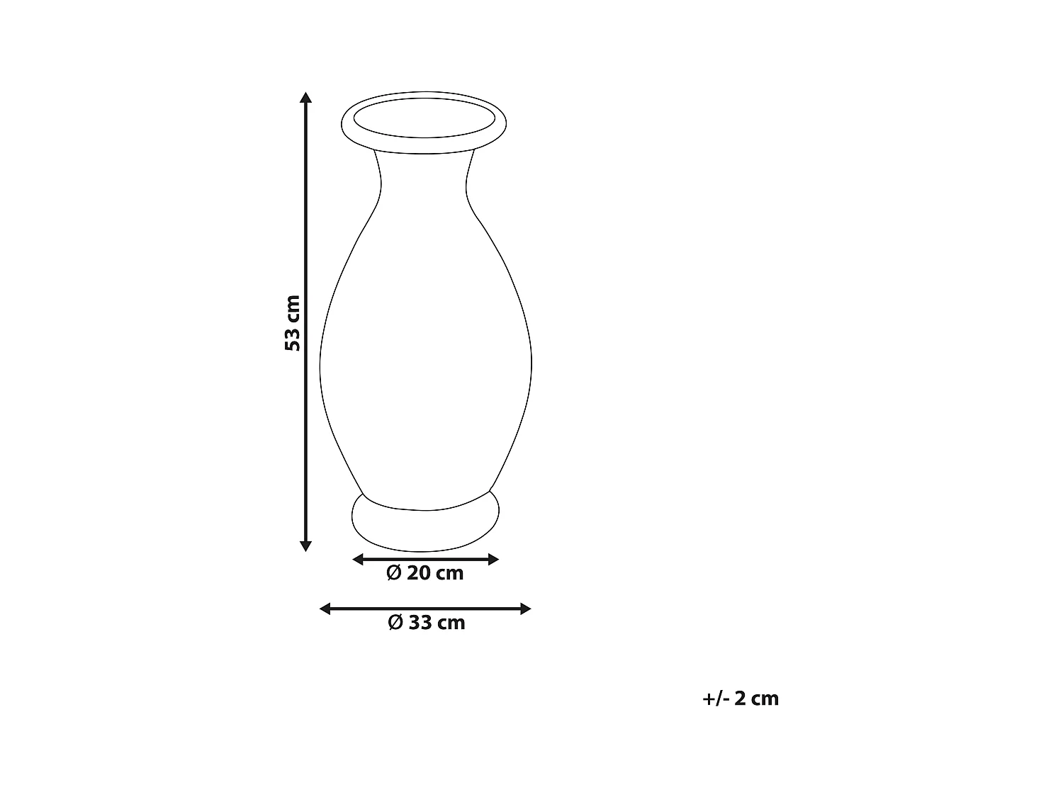 Dekorative Vase aus Terrakotta mit Mosaik natürlich ethnischen Stil creme Farbe Rawas