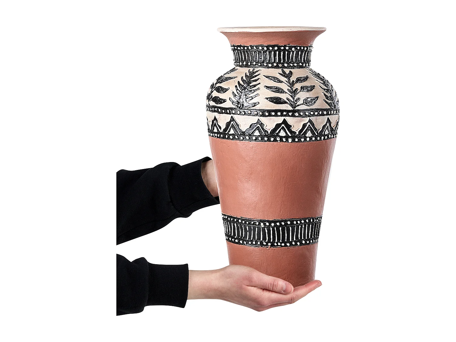 Vase décoratif SIAK Céramique 40 cm Marron