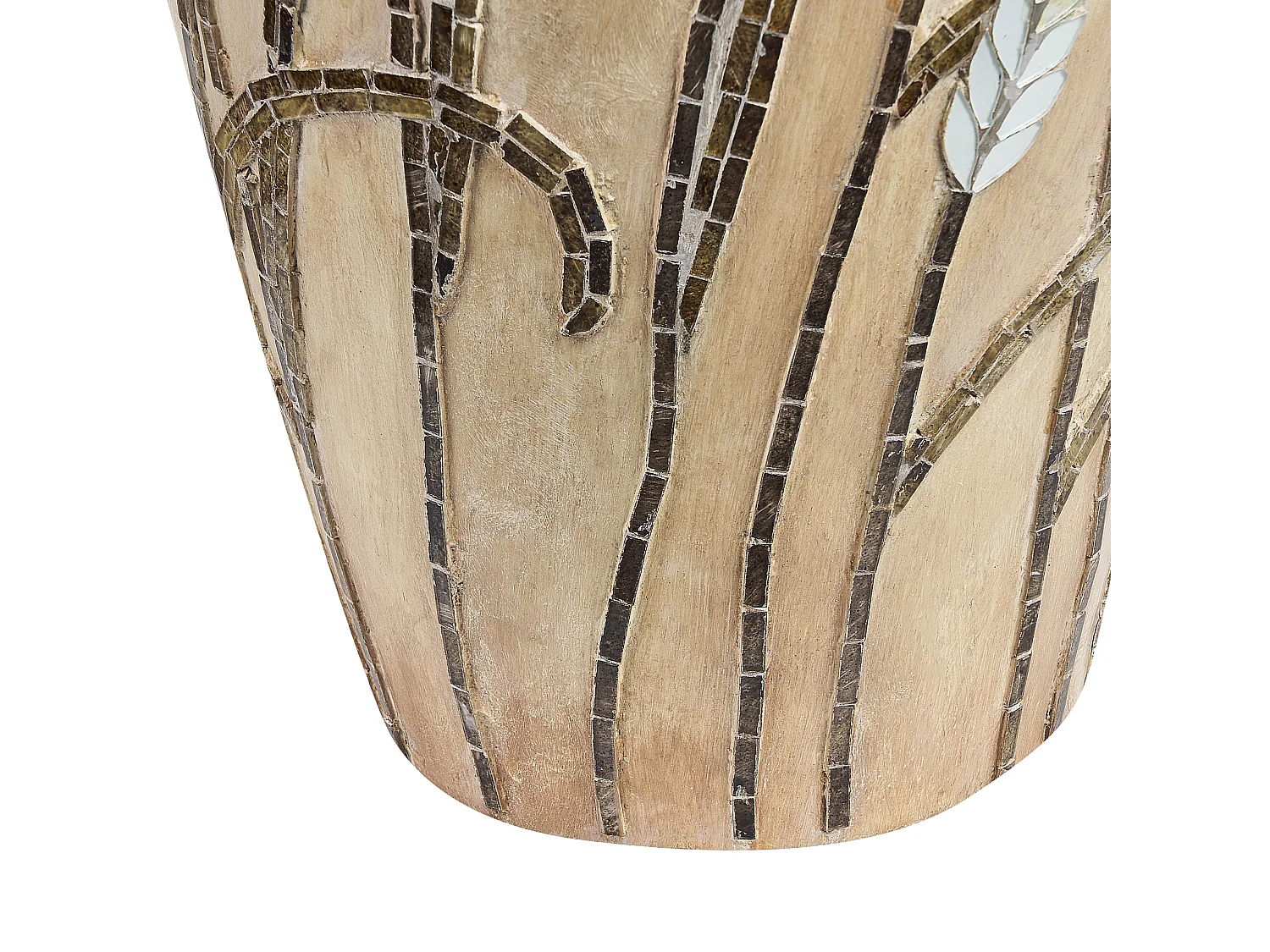Vase décoratif SINAMAR Céramique 54 cm Beige sable