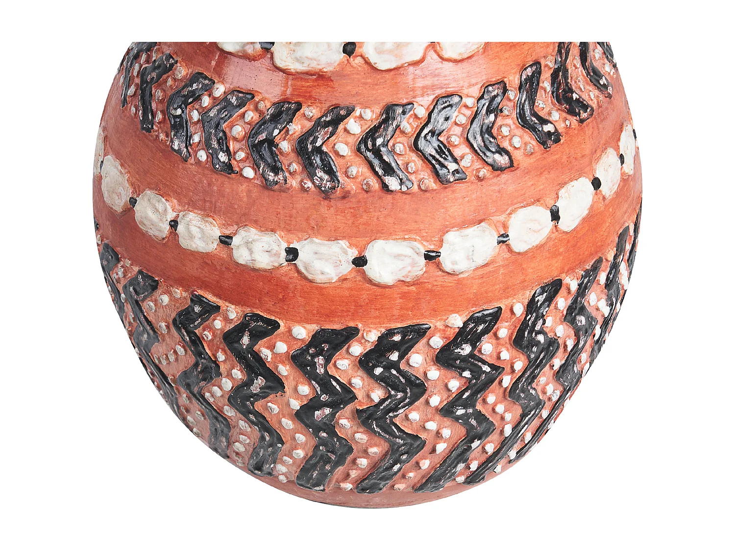 Vase décoratif KUMU Céramique 36 cm Marron