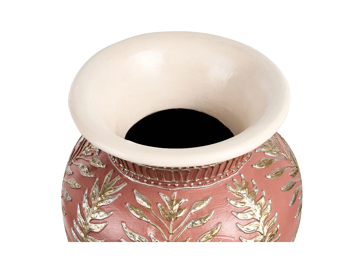 Jarrón decorativo SEPUTIH Cerámica 60 cm Marrón