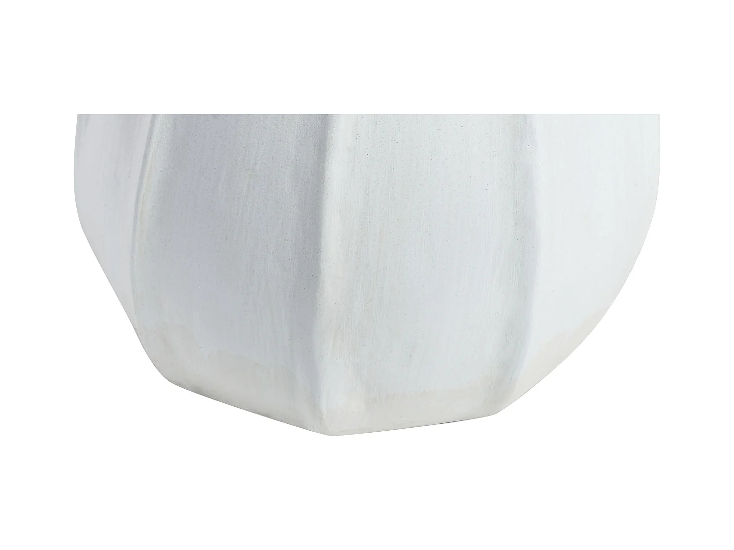 Decovaas KAMPAR Keramiek 30 cm Wit