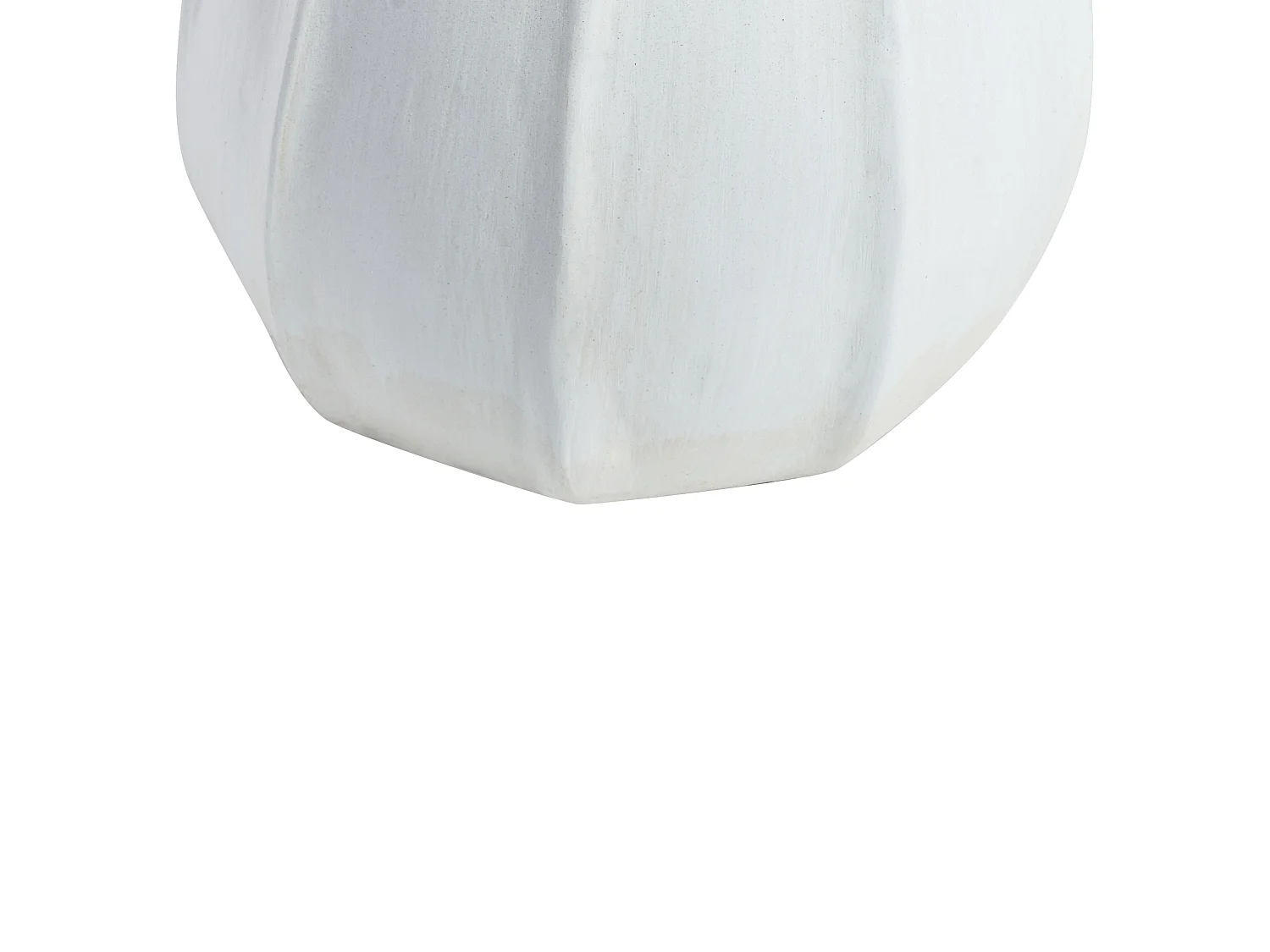 Vase décoratif KAMPAR Céramique 30 cm Blanc
