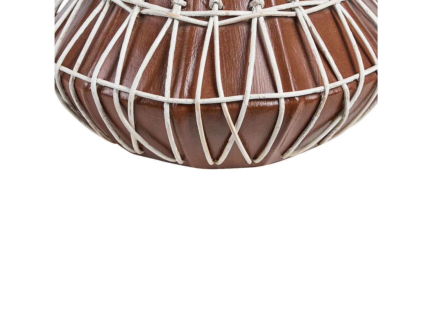 Vase décoratif KLUET Céramique 22 cm Marron