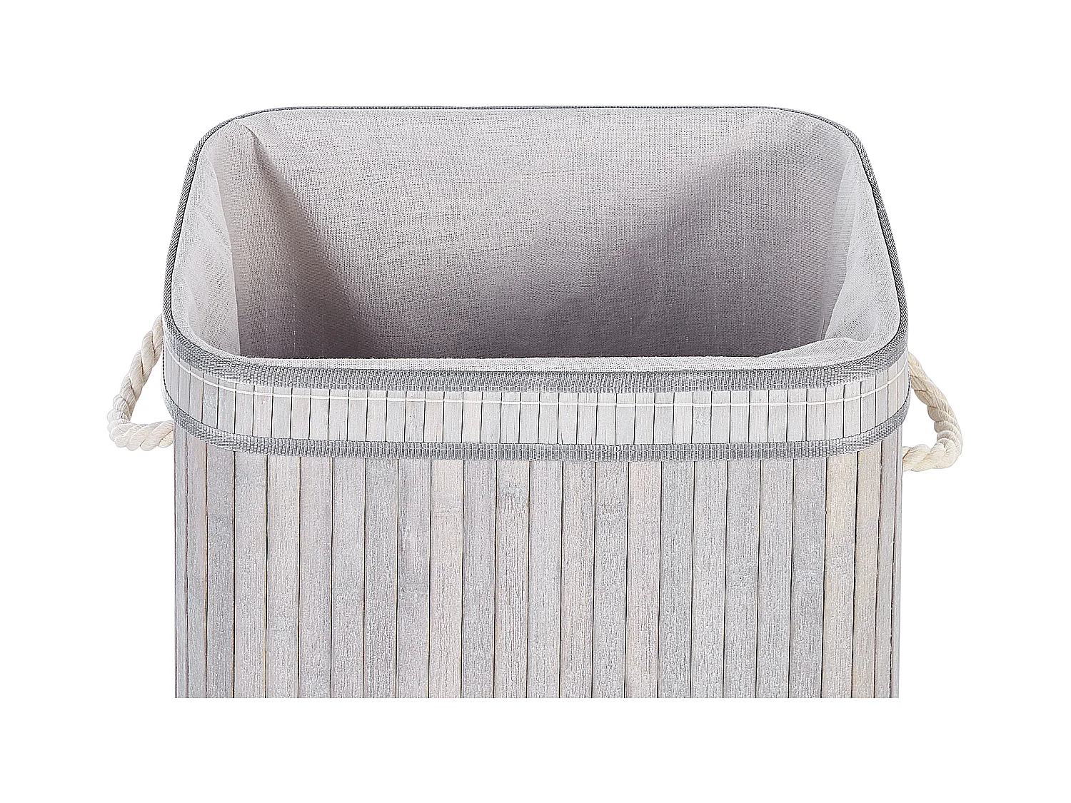 Cesta KALUTARA Madera de bambú Gris