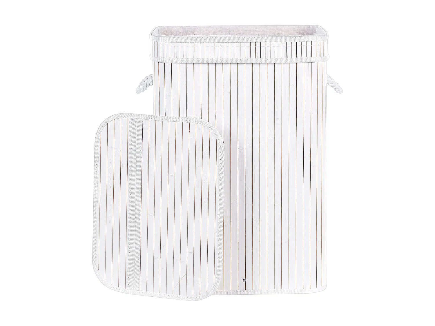 Mand KALUTARA Bamboehout Wit