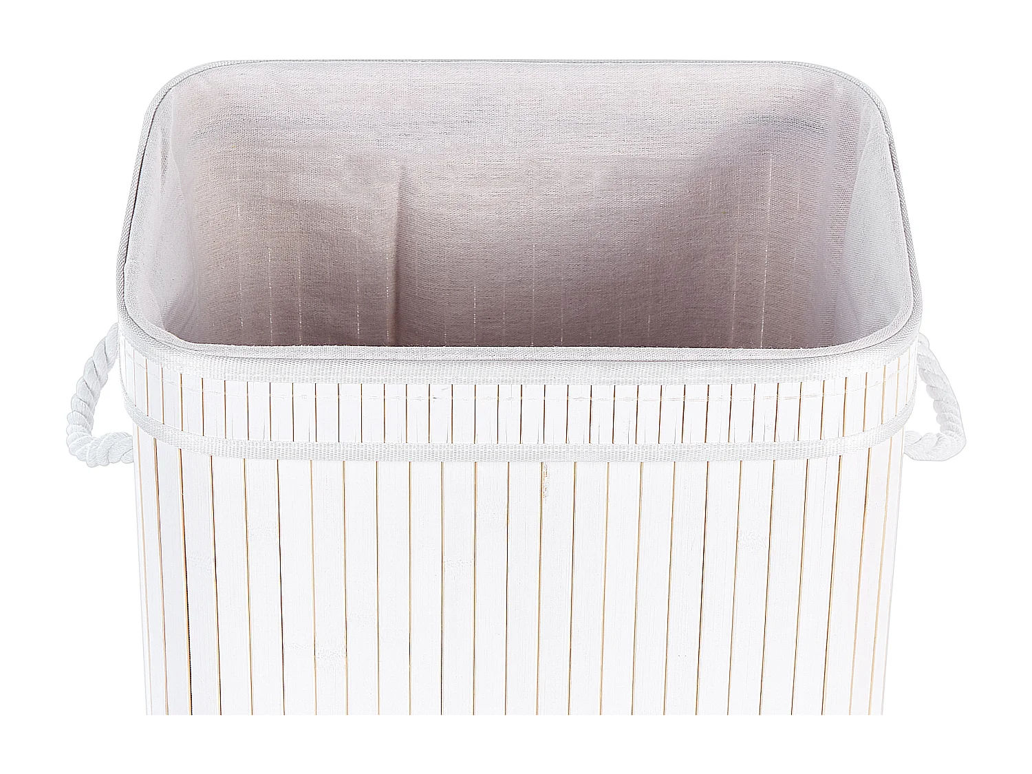 Mand KALUTARA Bamboehout Wit