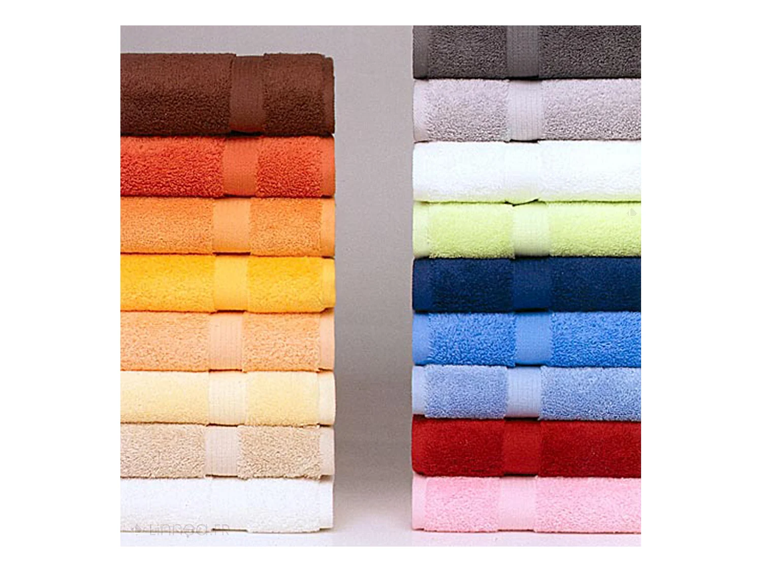 Parure de bain LUXOR 6 pièces vert pomme