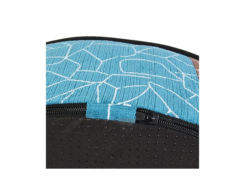 Coussin de Sol Patchwork "Maine" 50cm Multicolore