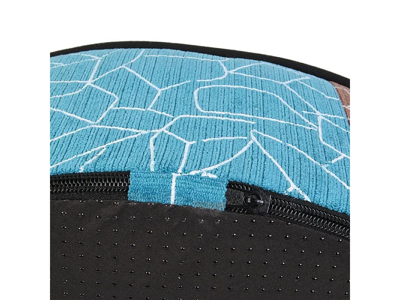 Coussin de Sol Patchwork "Maine" 50cm Multicolore