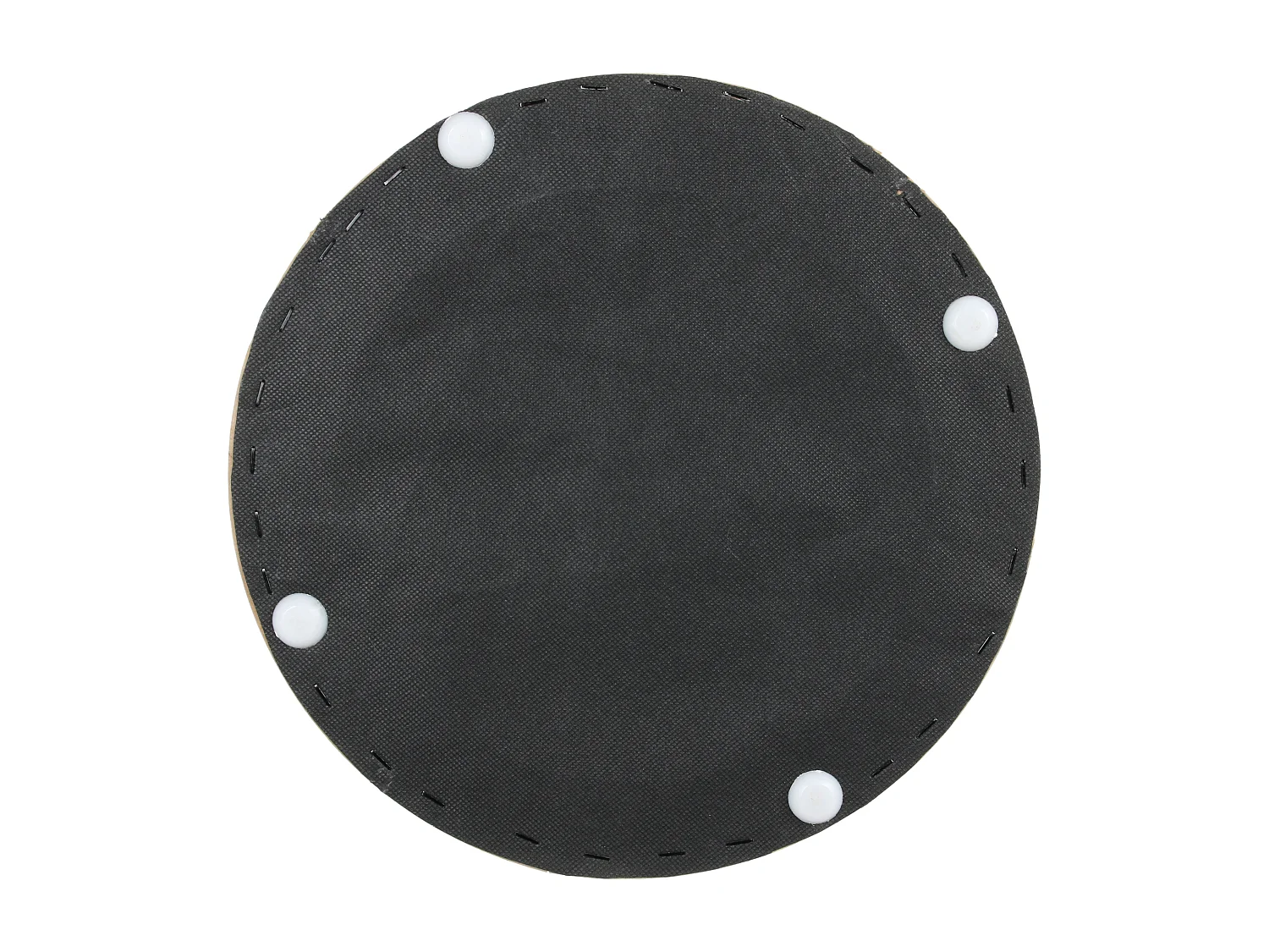 Pouf Scandinave Gris Clair 30cm Gris