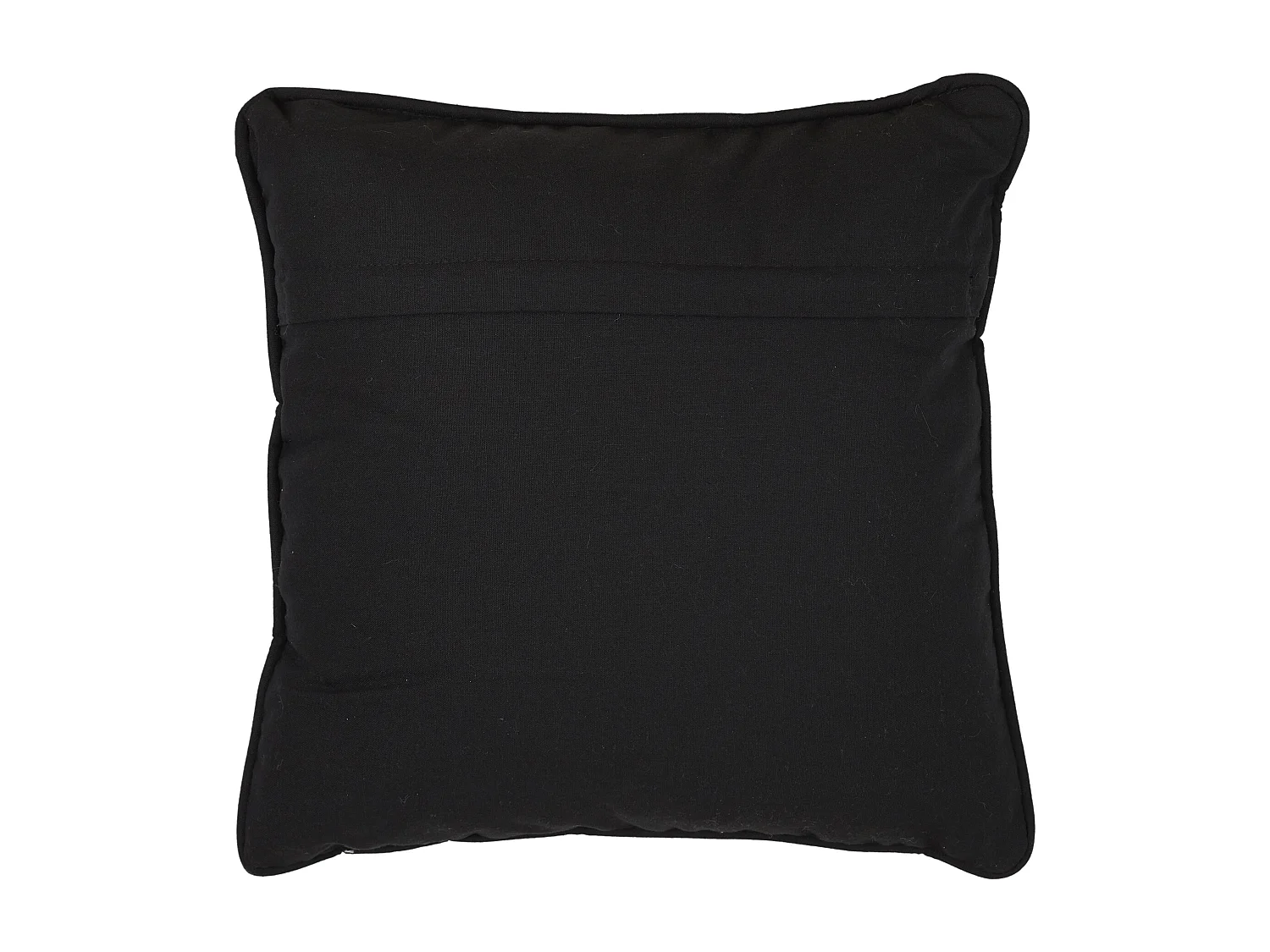 Coussin Patchwork Noir Blanc 40x40cm Multicolore