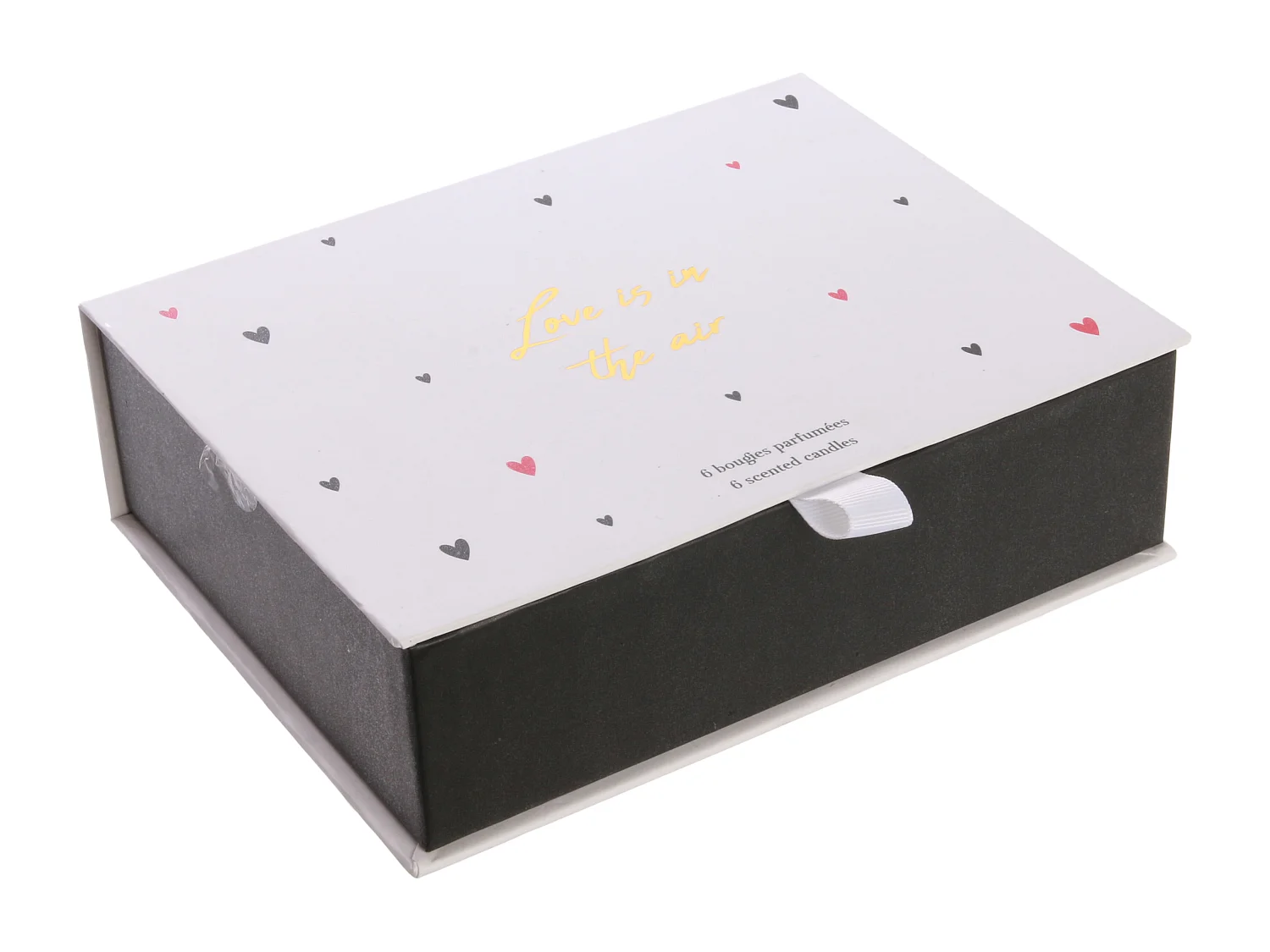 Zestaw 6 Świec Zapachowych Słowa Miłości - Szklane, Zapach Kwiatów Wiosny, Romantyczne Wiadomości