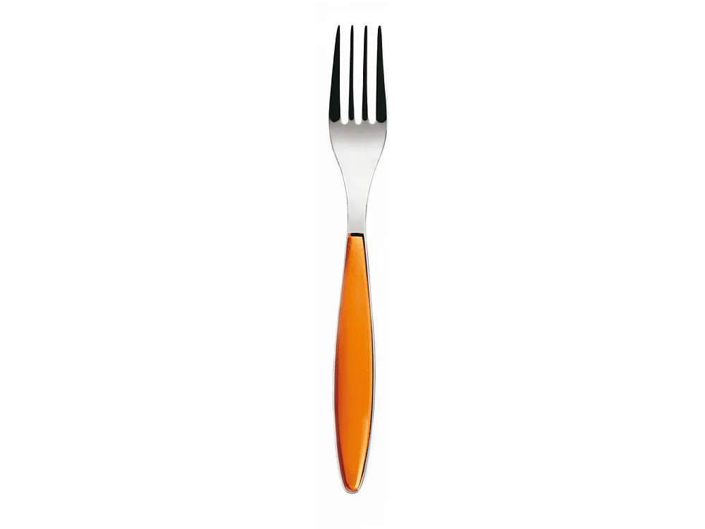 Fourchette de table Feeling orange (lot de 6)