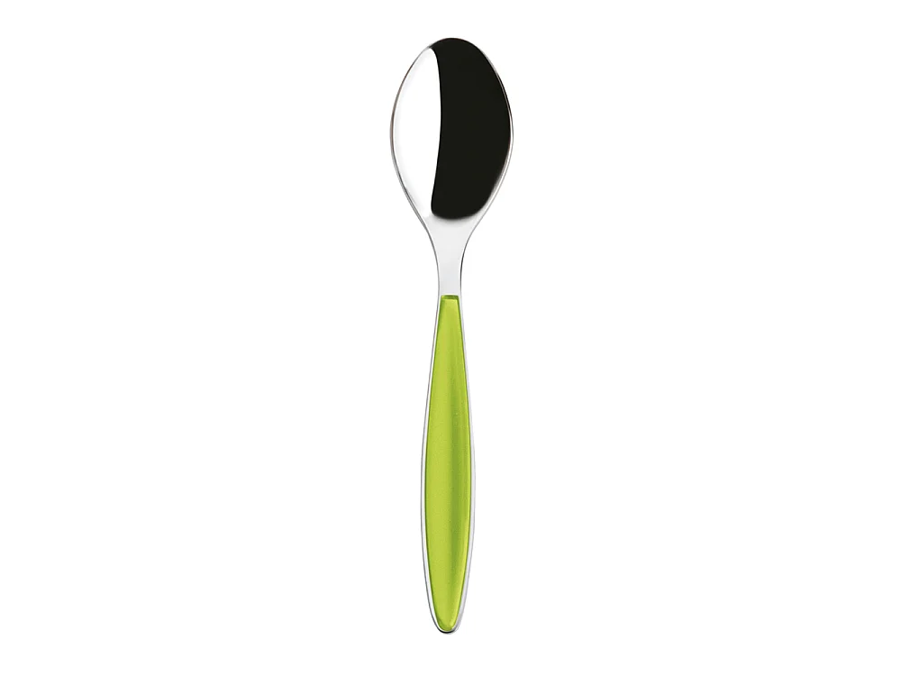 Petite cuillère Feeling vert pomme (lot de 6)