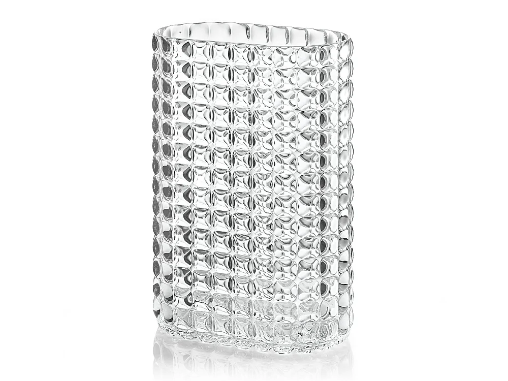 Vase ovale Tiffany transparent