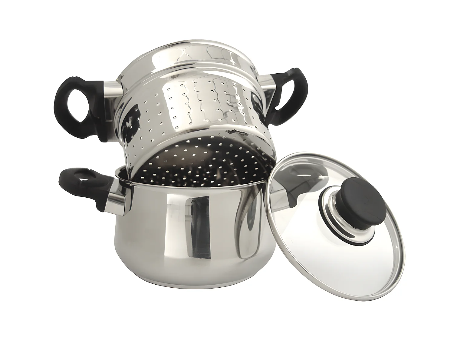 Cuiseur à riz inox 20 cm