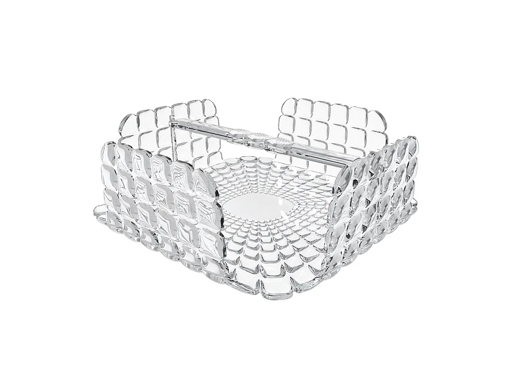 Porta tovaglioli da tavola Tiffany in plastica trasparente elegante