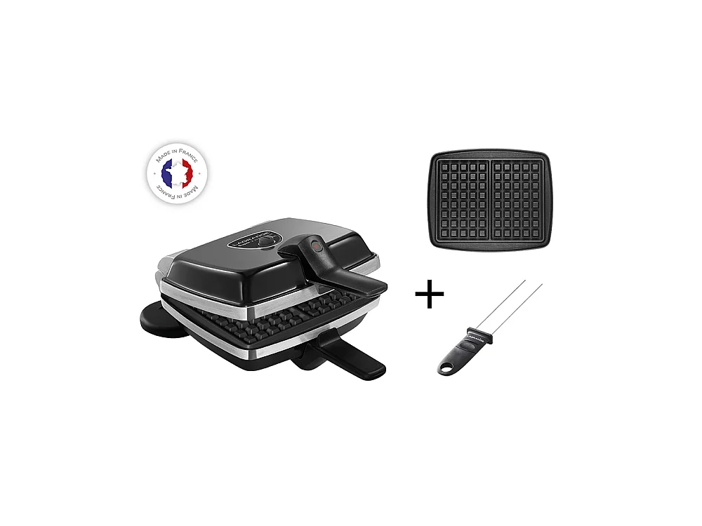 Lagrange Gaufrier 1000w noir - 039126