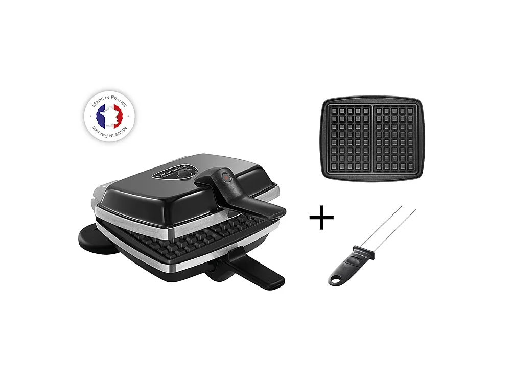 Lagrange Gaufrier 1000w noir - 039126