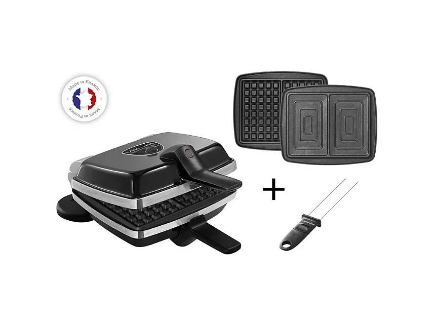 Gaufrier super 2 + croque monsieur