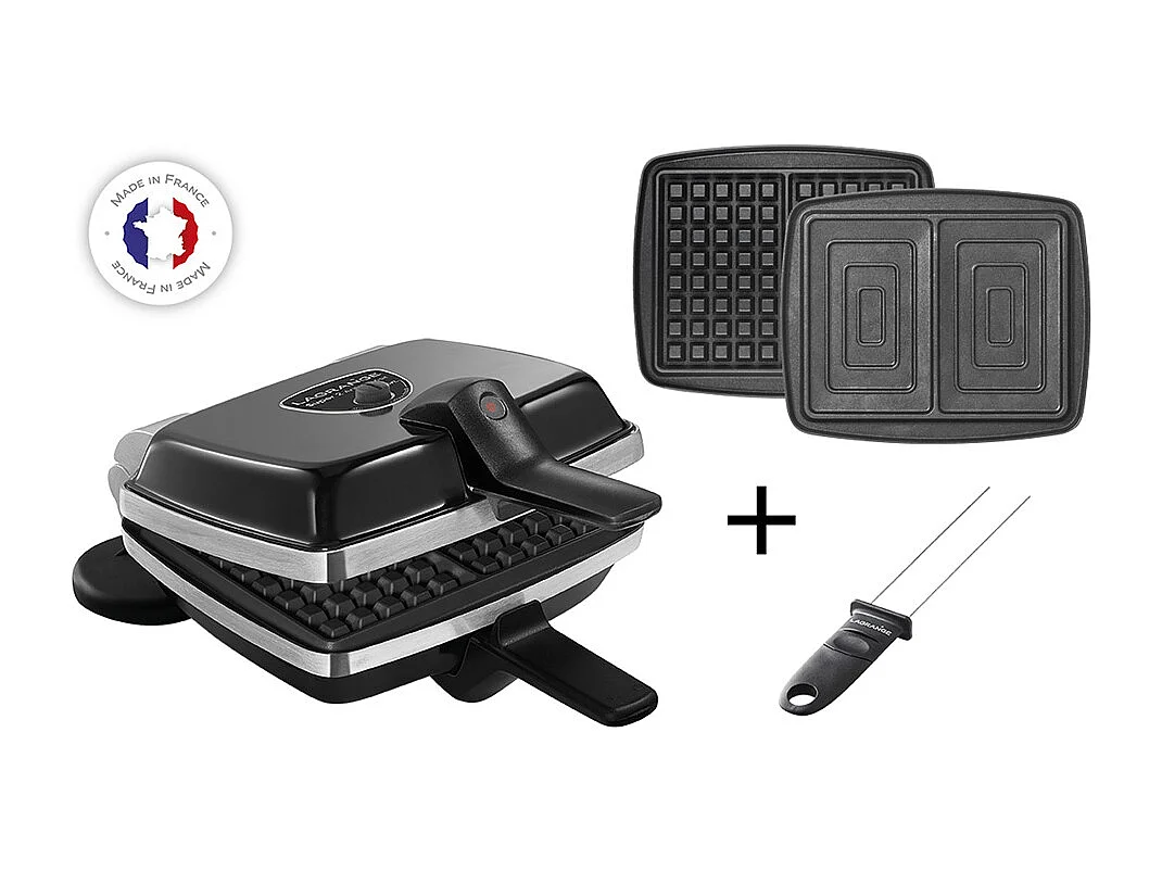 Gaufrier super 2 + croque monsieur